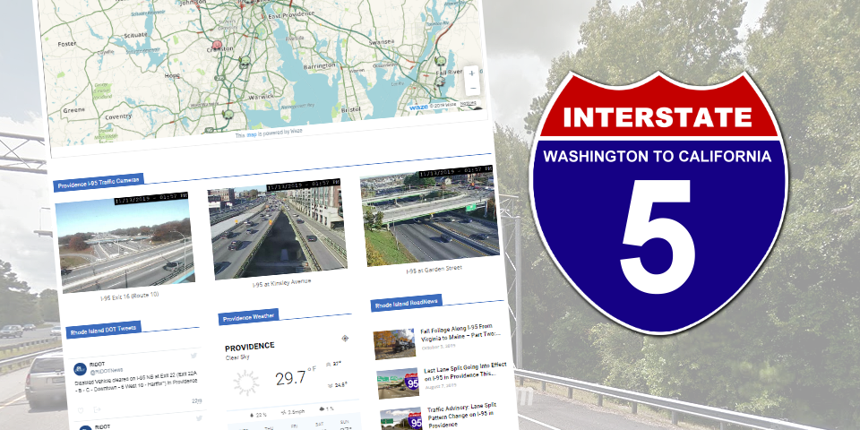 Live Traffic Reports | I-5 Exit Guide