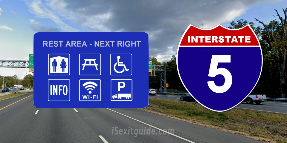 I-5 Rest Areas | I-5 Exit Guide